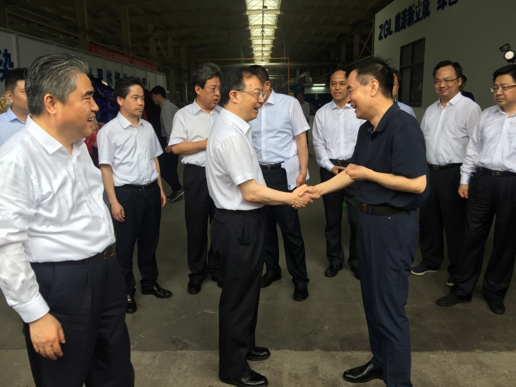 2020年6月23日，省長吳政隆來新立成公司調(diào)研指導(dǎo)工作